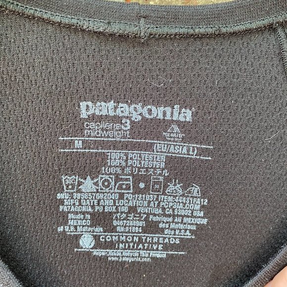 Patagonia Capilene 3 Midweight Crew Baselayer Top - Picture 2 of 3